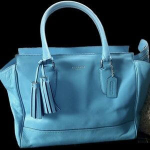 Coach Candice Shoulder Leather Handbag